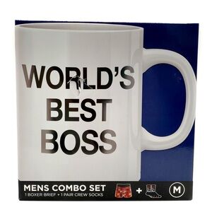 The Office Boxer Briefs Underwear and Socks Mens Medium Gift Set 2000s TV Show